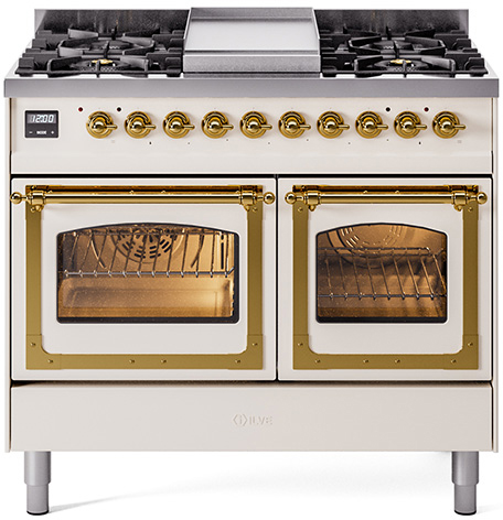 ILVE UND40FNMP Nostalgie II Noblesse 40 inch Dual Fuel Range