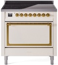 ILVE UNI366NMP Nostalgie II Noblesse 36 inch Induction Range with 5 Elements
