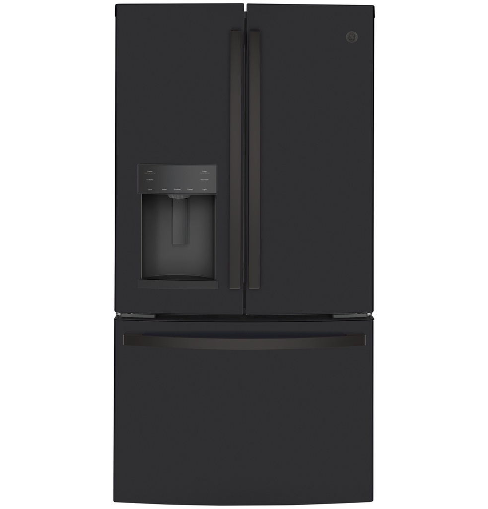 GE GYE22G 36 inch Counter Depth French Door Refrigerator with 22.1 Cu. Ft. Capacity, ENERGY STAR Rated and External Dispenser