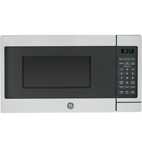 [JES1072SHSS] GE JES1072 Countertop Microwave with 0.7 Cu. Ft. Capacity, Control Lockout and Kitchen Timer