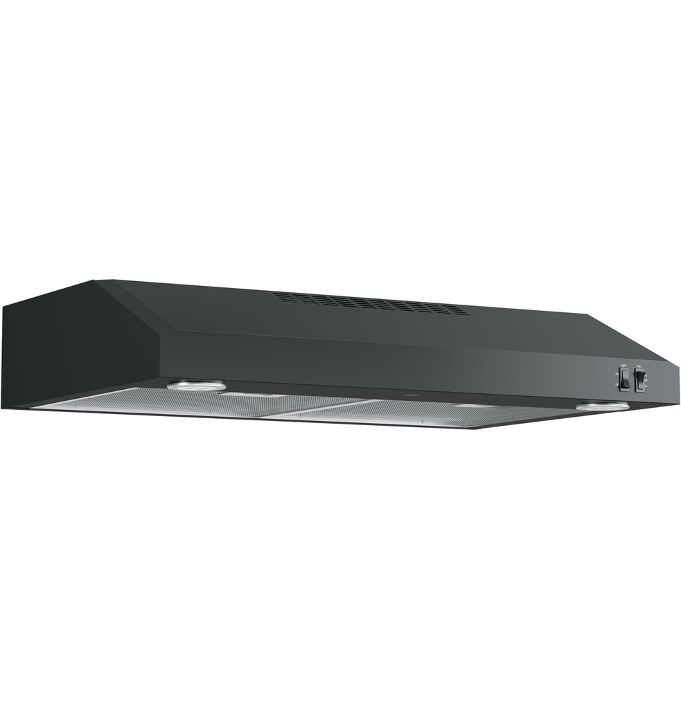 GE JVX5305 30 inch Under Cabinet Hood with 270 CFM, LED Lighting and Dishwasher Safe Filter 