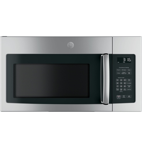 [JNM3163RJSS] GE JNM3163 30 inch Over-The-Range Microwave with 1.6 Cu. Ft. Capacity, 950 Watts Cooking Power and 300 CFM (Stainless Steel)