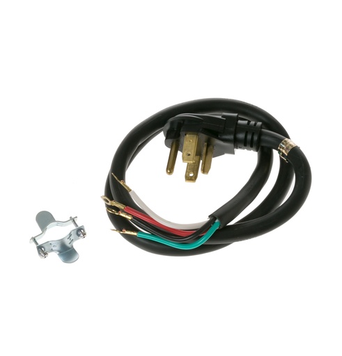 [WX09X10018] GE WX09X10018 4 ft 30 Amp 4 Wire Dryer Cord