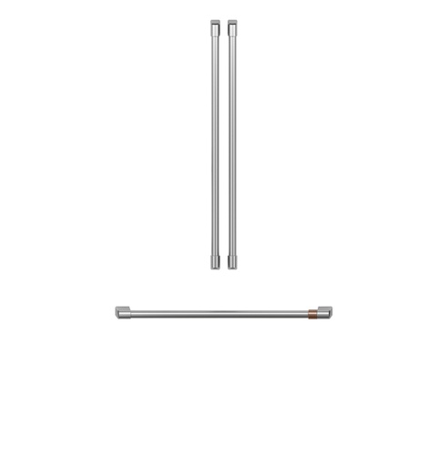 [CXLB3H3PMSS] Cafe CXLB3H3PM Refrigeration Handle Kit (Brushed Stainless)