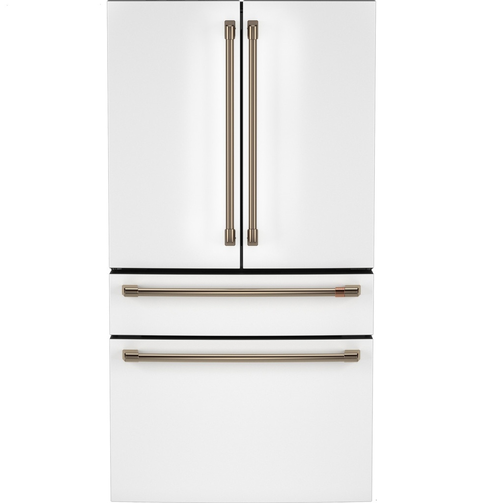 Cafe CGE29DP 36 inch Smart 4-Door French-Door Refrigerator with 28.7 Cu. Ft. Capacity, ENERGY STAR Rated and Dual-Dispense AutoFill Pitcher