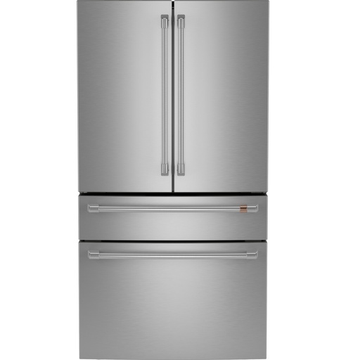 [CGE29DP2TS1] Cafe CGE29DP 36 inch Smart 4-Door French-Door Refrigerator with 28.7 Cu. Ft. Capacity, Dual-Dispense AutoFill Pitcher, Energy Star (Stainless Steel)