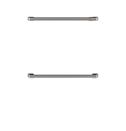 [CXWD0H0PMSS] Cafe CXWD0H0PM Two - 30 inch Double Wall Oven Handles (Brushed Stainless)