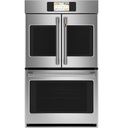 Cafe CTD90FP 30 inch Professional Series Smart French-Door Double Wall Oven with 10 cu. ft. Total Capacity, Convection, Self-Clean with Steam Clean Option