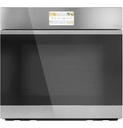 Cafe CTS90DM2NS5 30 inch Smart Single Wall Oven with 5 cu. ft. Capacity, Touchless Open and In-Oven Camera in Platinum Glass