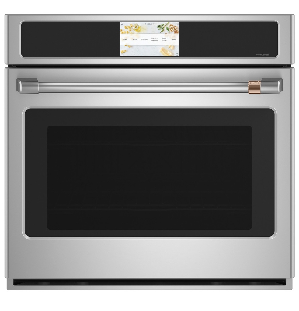 Cafe CTS90DP 30 inch Smart Single Wall Oven with 5 cu. ft. Capacity, Convection, No Preheat Air Fry and In-Oven Camera