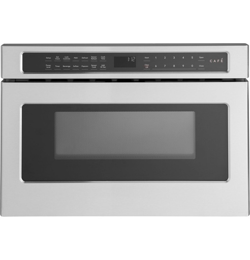 [CWL112P2RS1] Cafe CWL112P 24 inch Built-In Microwave Drawer Oven with 1.2 Cu. Ft. Capacity and Sensor Cook (Stainless Steel)