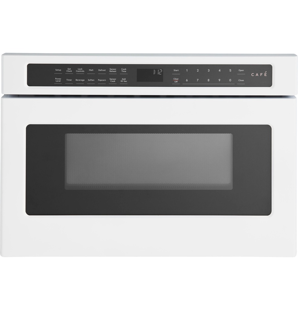 Cafe CWL112P 24 inch Built-In Microwave Drawer Oven with 1.2 Cu. Ft. Capacity and Sensor Cook