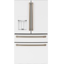 Cafe CXE22DP 36 inch Counter Depth Smart French Door 4-Door Refrigerator with 22.3 cu. ft. Capacity, Convertible Drawer and Hands-Free Autofill