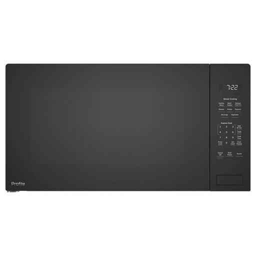 [PEB7227DLBB] GE Profile PEB7227 24 inch Built-In Microwave with 2.2 Cu. Ft. Capacity, 1100 Cooking Watts and Sensor Cook (Black)