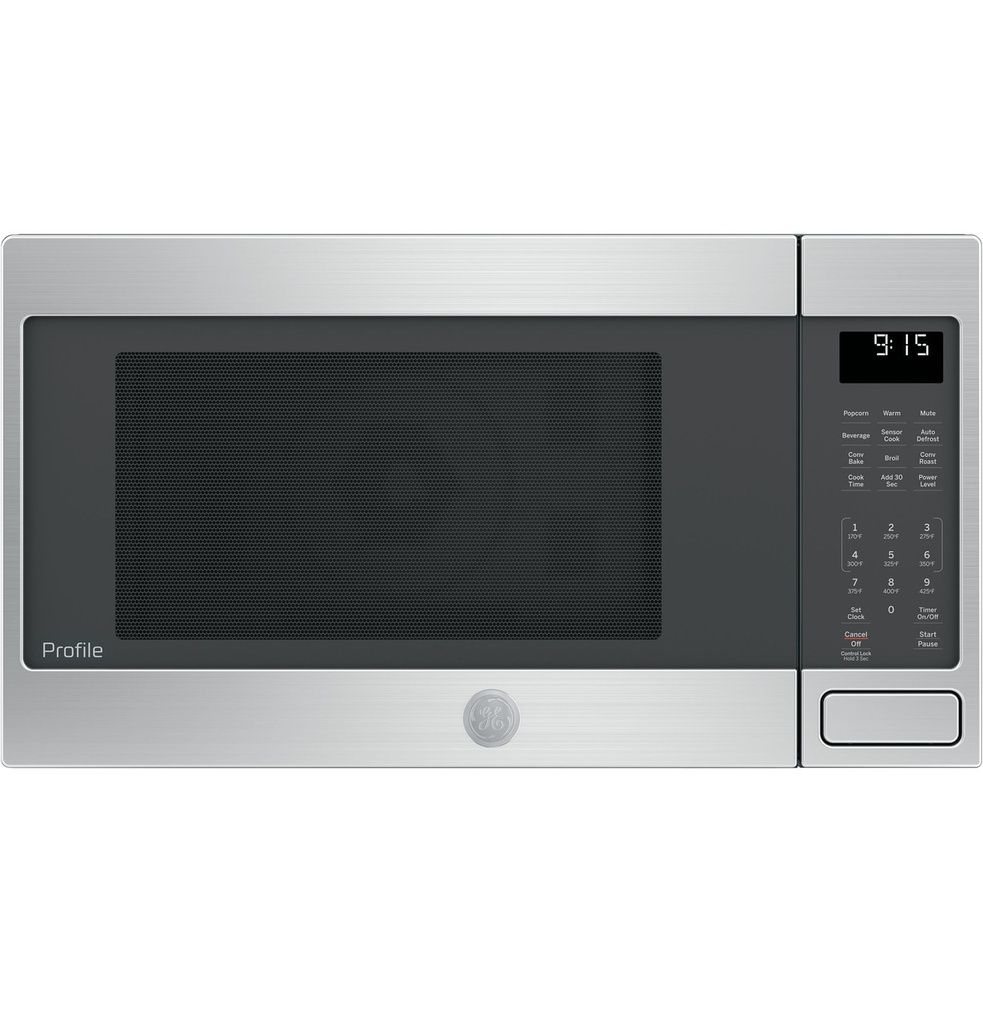 GE Profile PEB9159SJSS Countertop Convection Microwave with 1.5 Cu. Ft. Capacity, 1000 Cooking Watts and Sensor Cook in Stainless Steel