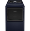 GE Profile PTD90EB 27 inch Smart Electric Dryer with 7.3 cu. ft. Capacity, Long Vent, Aluminized Alloy Drum, Fabric Refresh, Steam, Washer Link, Sanitize Cycle