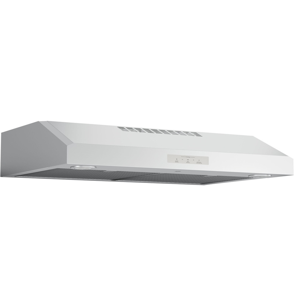 GE Profile PVX7300SJSS 30 inch Under Cabinet Range Hood with 390 CFM, Chef Connect and LED Lighting in Stainless Steel