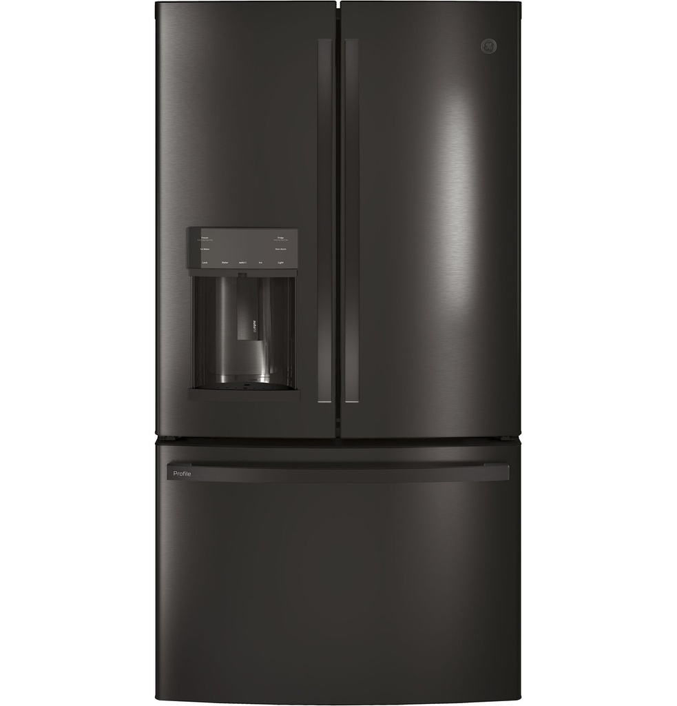 GE Profile PYE22K 36 inch Counter-Depth French Door Refrigerator with 22.1 cu. ft. Capacity, and Hands-free Autofill