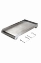 Verona VEGRL300SS Stainless Steel Griddle for Gas Top Ranges