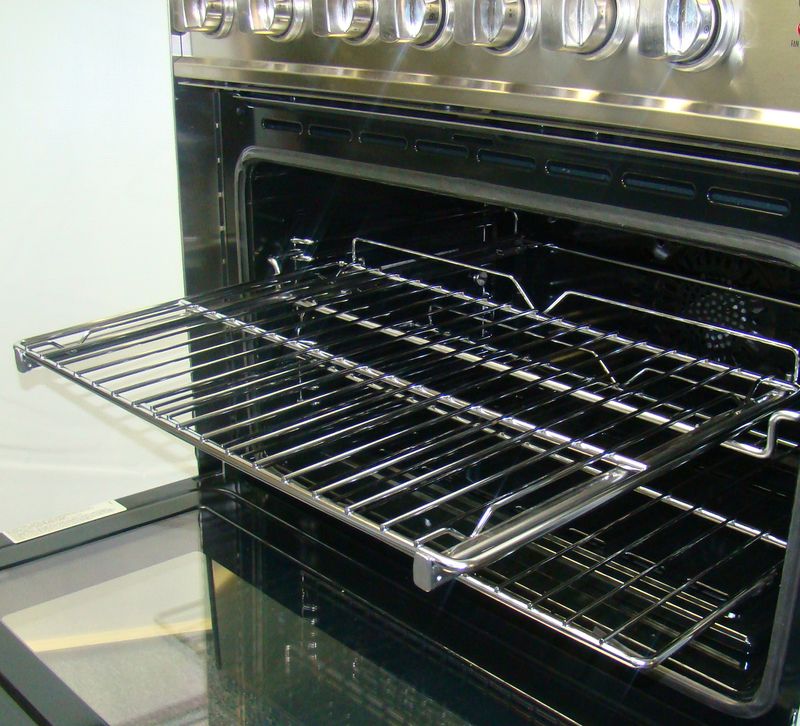 Verona VEGLIDE36D Easy Glide Rolling Rack: Double Oven Range - Large Oven Only (1 Rack)