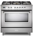 Verona VDFSGE365 36 inch Designer Series Freestanding Dual Fuel Range with 5 Sealed Burners, 5 cu. ft. Oven Capacity and Convection