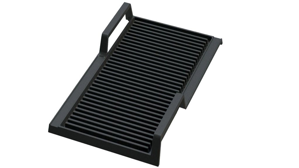 Lofra LFINDGRD Ribbed Cast Iron Griddle for Induction Ranges