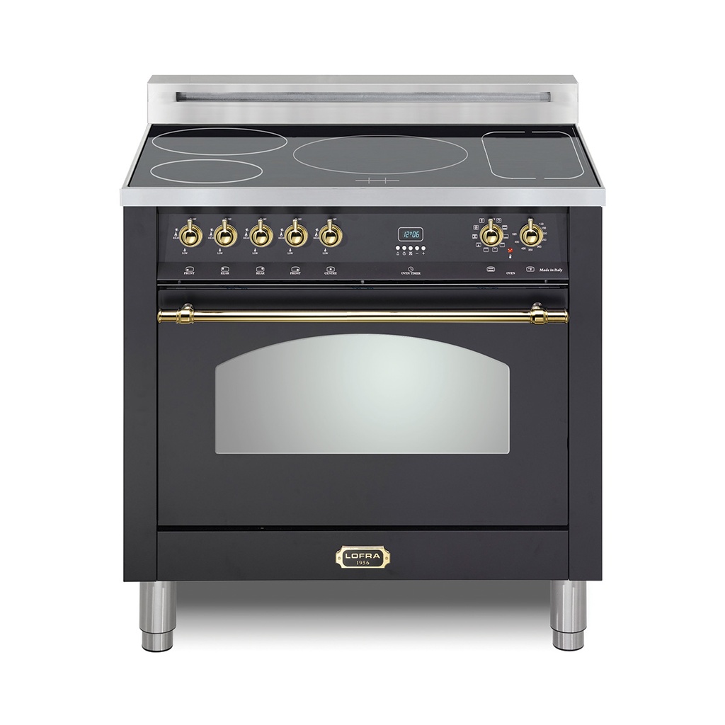 Lofra 00I5 36 inch Dolcevita Series Freestanding Induction Range with 5 Elements, 3 cu. ft. Oven Capacity and True European Convection