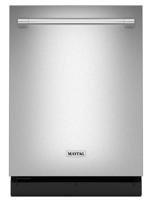 Maytag MDTS4224PZ 24 inch Built-In Fully Integrated Dishwasher with 14 Place Settings, Hybrid Tub, and Heated Dry with Fan in Fingerprint Resistant Stainless Steel