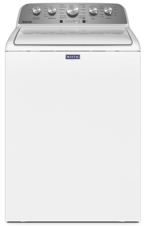 Maytag MVW5035MW 28 inch Top Load Washer with 4.5 cu. ft. Capacity, Extra Power and Power Agitator in White