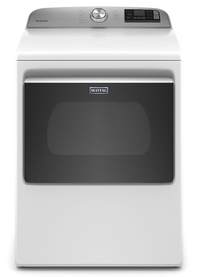 Maytag MED6230H 27 inch Smart Electric Dryer with 7.4 cu. ft. Capacity, Extra Power, Advanced Moisture Sensing 