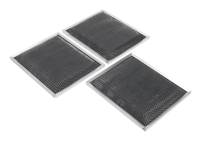 Whirlpool W10355450 Range Hood Charcoal Filters - 3 Pack
