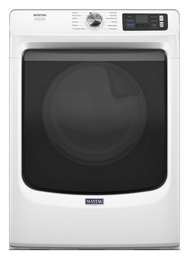 [MGD7020RW] Maytag MGD7020R 27 inch Smart Pet Pro Gas Dryer with 7.4 cu. ft. Capacity, Pet Pro Option Extra Power, and Steam  (White)
