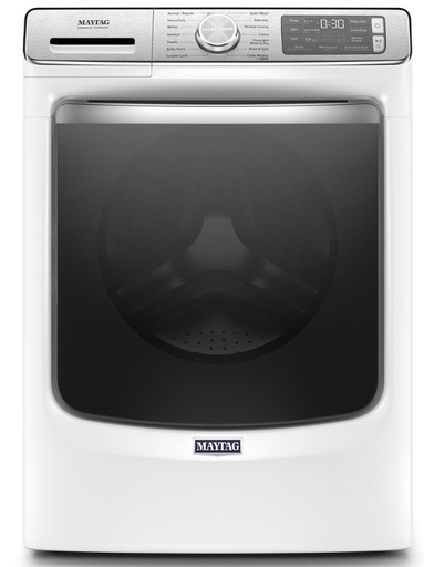 [MHW8630HW] Maytag MHW8630H 27 inch Smart Front Load Washer with 5 cu. ft. Capacity, Extra Power, Quick Wash Cycle and 24-Hr Fresh Hold option (White)
