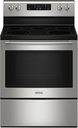 Maytag MER4800PZ 30 inch Freestanding Electric Range with 5 Elements, 5.3 cu. ft. Oven Capacity, Keep Warm Setting, Steam Clean in Fingerprint Resistant Stainless Steel