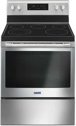 [MER6600FZ] Maytag MER6600FZ 30 inch Freestanding Electric Range with 5 Elements, 5.3 cu. ft. Oven Capacity, Keep Warm Setting, Self Clean in Fingerprint Resistant Stainless Steel