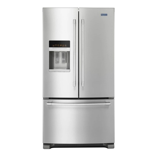 [MFI2570FEZ] Maytag MFI2570FE 36 inch French Door Refrigerator with 25 cu. ft. Capacity, PowerCold, BrightSeries LED Lighting (Fingerprint Resistant Stainless Steel)