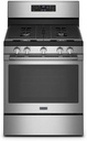 Maytag MGR7700LZ 30 inch Freestanding Gas Range with 5 Burners, 5 cu. ft. Oven Capacity, Air Fry and Self Clean in Fingerprint Resistant Stainless Steel