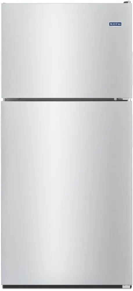 Maytag MRT311FFF 33 inch Top Freezer Refrigerator with 20.51 cu. ft. Capacity, PowerCold and BrightSeries LED Lighting