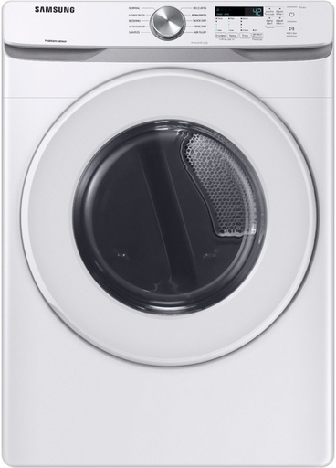 [DVG45T6000W] Samsung DVG45T6000 27 inch Gas Dryer with 7.5 cu. ft. Capacity, Sensor Dry, Smart Care, Interior Drum Light (White)