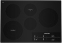 KitchenAid KCES950K 30 inch Electric Cooktop with 5 Elements, Hot Surface Indicator and Touch-Activated Controls