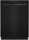 KitchenAid KDFE204K 24 inch Built-In Full Console Dishwasher with 13 Place Settings, 3rd Rack and ProWash Cycle 