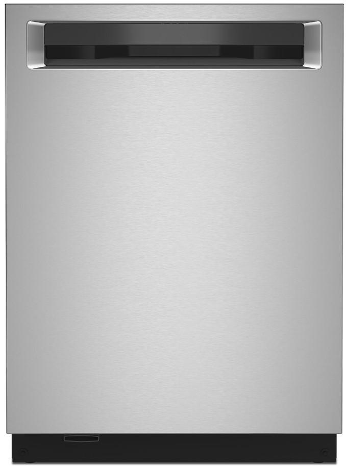 KitchenAid KDPM604K 24 inch Built-In Fully Integrated Dishwasher with 16 Place Settings, FreeFlex Third Rack and ProWash Cycle