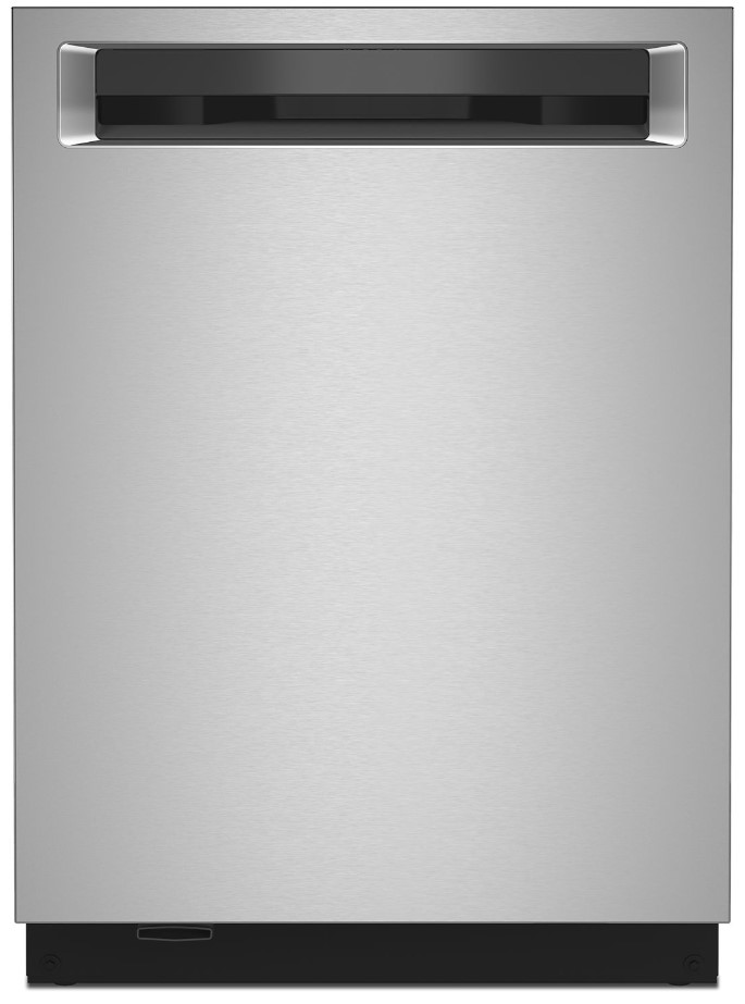 KitchenAid KDPM804K 24 inch Built-In Fully Integrated Dishwasher with 16 Place Settings, FreeFlex Third Rack and LED Interior Lighting