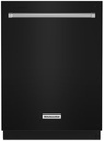 KitchenAid KDTE204K 24 inch Built-In Fully Integrated Dishwasher with 13 Place Settings, Third Rack and ProWash Cycle