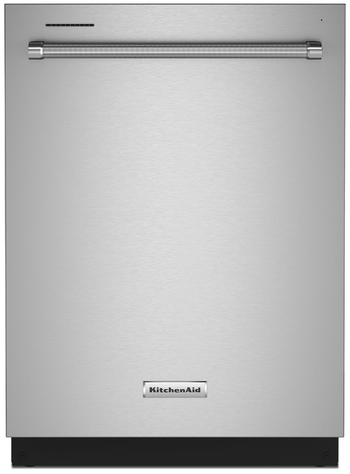 KitchenAid KDTM404K 24 inch Built-In Fully Integrated Dishwasher with 16 Place Settings, FreeFlex Third Rack and ProWash Cycle