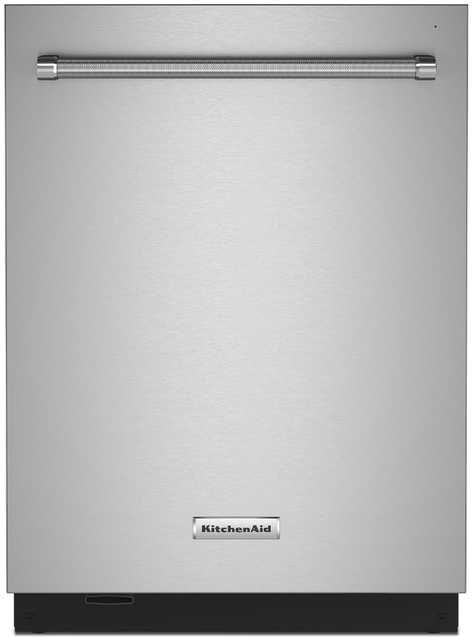 KitchenAid KDTM604K 24 inch Built-In Fully Integrated Dishwasher with 16 Place Settings, FreeFlex Third Rack and Advanced Clean Water Wash System