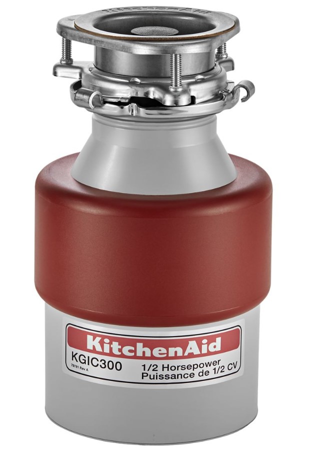 KitchenAid KGIC300H 1/2 HP Continuous Feed Food Waste Disposer