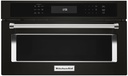 KitchenAid KMBP107E 27 inch Built-In Microwave Oven with 1.4 cu. ft. Capacity, Convection Cooking, Sensor Steam Cycle, Halogen Interior Light and Speed Cook