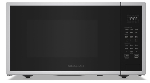 [KMCS122PPS] KitchenAid KMCS122P Countertop Microwave with 1.6 Cu. Ft. Capacity, 1200 Cooking Watts, Sensor Cook and Steam Clean Function (Stainless Steel)