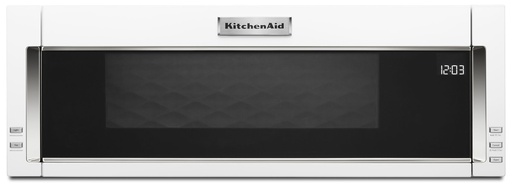 [KMLS311HWH] KitchenAid KMLS311HWH 30 inch Low Profile Over-The-Range Microwave with 1.1 cu. ft. Capacity, 500 CFM and Sensor Function